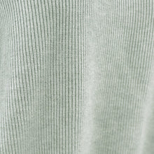 Load image into Gallery viewer, Round Neck Drop Shoulder Slit Sweater