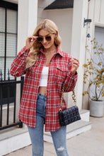 Load image into Gallery viewer, Plaid Button Up Long Sleeve Shirt