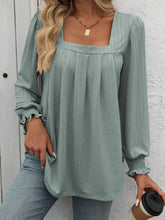 Load image into Gallery viewer, Mandy Square Neck Long Sleeve Top