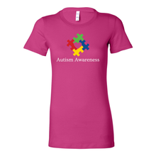 Load image into Gallery viewer, Autism Awareness Boyfriend Tee (White)