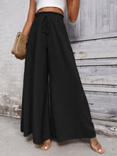 Load image into Gallery viewer, Honey Tied High Waist Wide Leg Pants