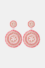 Load image into Gallery viewer, Beaded Boho Style Round Shape Dangle Earrings