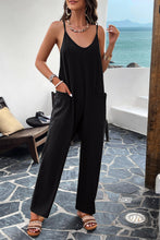 Load image into Gallery viewer, Pocketed Spaghetti Strap Overalls