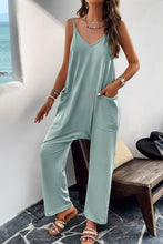 Load image into Gallery viewer, Pocketed Spaghetti Strap Overalls