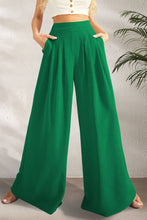 Load image into Gallery viewer, Pocketed High Waist Wide Leg Pants