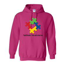 Load image into Gallery viewer, Autism Awareness Hoodie (Black Lettering)