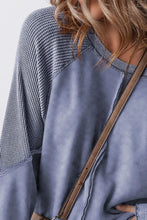 Load image into Gallery viewer, Exposed Seam Long Sleeve Sweatshirt