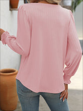 Load image into Gallery viewer, Mandy Square Neck Long Sleeve Top