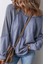 Load image into Gallery viewer, Exposed Seam Long Sleeve Sweatshirt