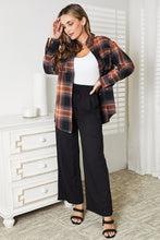 Load image into Gallery viewer, Mandy Plaid Dropped Shoulder Shirt