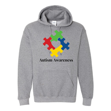 Load image into Gallery viewer, Autism Awareness Hoodie (Black Lettering)