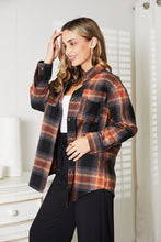 Load image into Gallery viewer, Mandy Plaid Dropped Shoulder Shirt