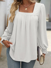 Load image into Gallery viewer, Mandy Square Neck Long Sleeve Top
