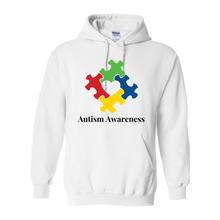Load image into Gallery viewer, Autism Awareness Hoodie (Black Lettering)
