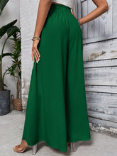 Load image into Gallery viewer, Honey Tied High Waist Wide Leg Pants