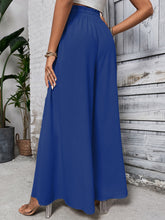 Load image into Gallery viewer, Honey Tied High Waist Wide Leg Pants