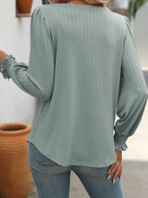 Load image into Gallery viewer, Mandy Square Neck Long Sleeve Top