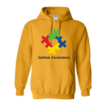 Load image into Gallery viewer, Autism Awareness Hoodie (Black Lettering)