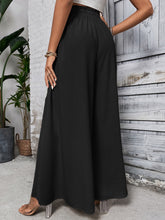 Load image into Gallery viewer, Honey Tied High Waist Wide Leg Pants