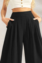 Load image into Gallery viewer, Pocketed High Waist Wide Leg Pants