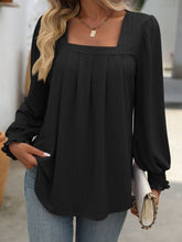 Load image into Gallery viewer, Mandy Square Neck Long Sleeve Top