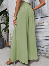 Load image into Gallery viewer, Honey Tied High Waist Wide Leg Pants
