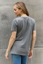 Load image into Gallery viewer, Simply Love Simply Love Full Size Flower Graphic Cotton Tee