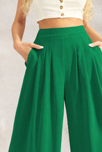 Load image into Gallery viewer, Pocketed High Waist Wide Leg Pants