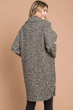 Load image into Gallery viewer, Culture Code Full Size Lapel Collar Double Breast Teddy Coat