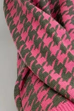 Load image into Gallery viewer, Houndstooth Button Up Long Sleeve Cardigan