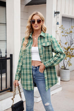Load image into Gallery viewer, Plaid Button Up Long Sleeve Shirt