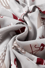 Load image into Gallery viewer, Printed Long Sleeve Top and Pants Lounge Set