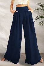 Load image into Gallery viewer, Pocketed High Waist Wide Leg Pants