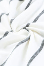 Load image into Gallery viewer, Striped V-Neck Long Sleeve Top and Pants Lounge Set