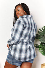 Load image into Gallery viewer, Mandy Plaid Dropped Shoulder Shirt