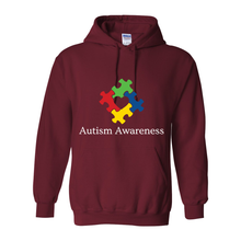 Load image into Gallery viewer, Autism Awareness Hoodie (White Lettering)