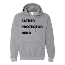 Load image into Gallery viewer, Father Protector Hero Hoodie