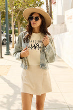 Load image into Gallery viewer, Simply Love Full Size MAYBE SHE'S A WILDFLOWER Short Sleeve T-Shirt