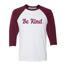 Load image into Gallery viewer, Be Kind Raglan Tee T-Shirt