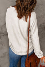 Load image into Gallery viewer, Double Take Full Size Round Neck Long Sleeve T-Shirt