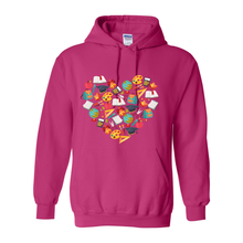 Load image into Gallery viewer, Teacher Heart Hoodie