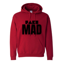 Load image into Gallery viewer, Retro Black Fake Mad Hoodie (Old)