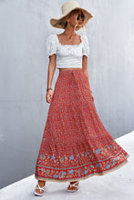 Load image into Gallery viewer, Floral Tied Maxi Skirt