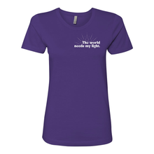 Load image into Gallery viewer, The World Needs My Light Boyfriend Tee