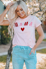 Load image into Gallery viewer, MAMA Heart Graphic Tee