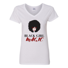 Load image into Gallery viewer, Black Girl Magic V-Neck T-Shirt
