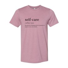 Load image into Gallery viewer, Self Care Definition (Black Lettering) Tee