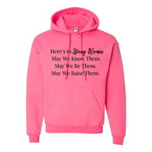 Load image into Gallery viewer, Here's To Strong Women Hoodie