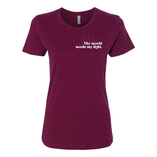 Load image into Gallery viewer, The World Needs My Light Boyfriend Tee