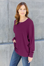 Load image into Gallery viewer, Double Take Full Size Round Neck Long Sleeve T-Shirt